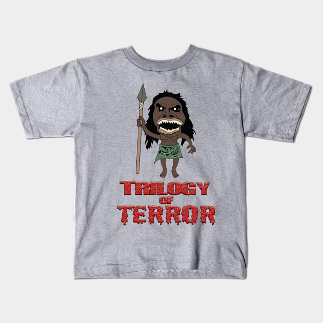 Trilogy Of Terror!! Kids T-Shirt by HellraiserDesigns